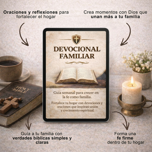 Devocional Familiar: Guía semanal para crecer en la fe como familia